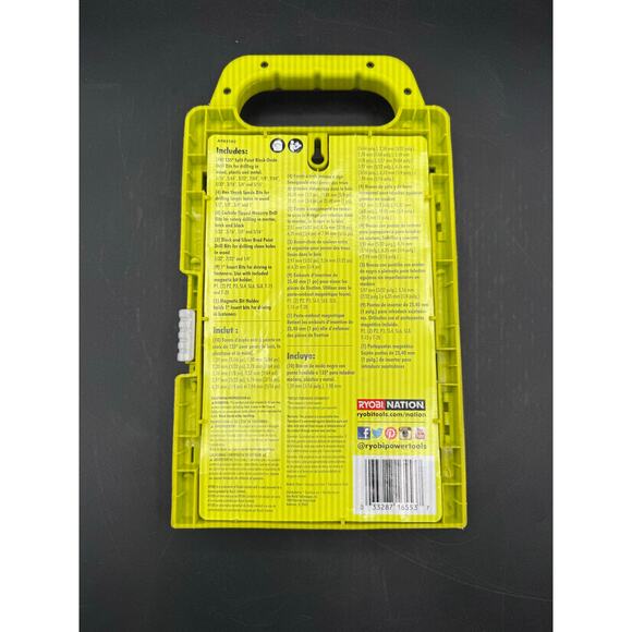 RYOBI Drilling & Driving Kit with Case – Hardware Set (A983102) - Picture 2 of 7